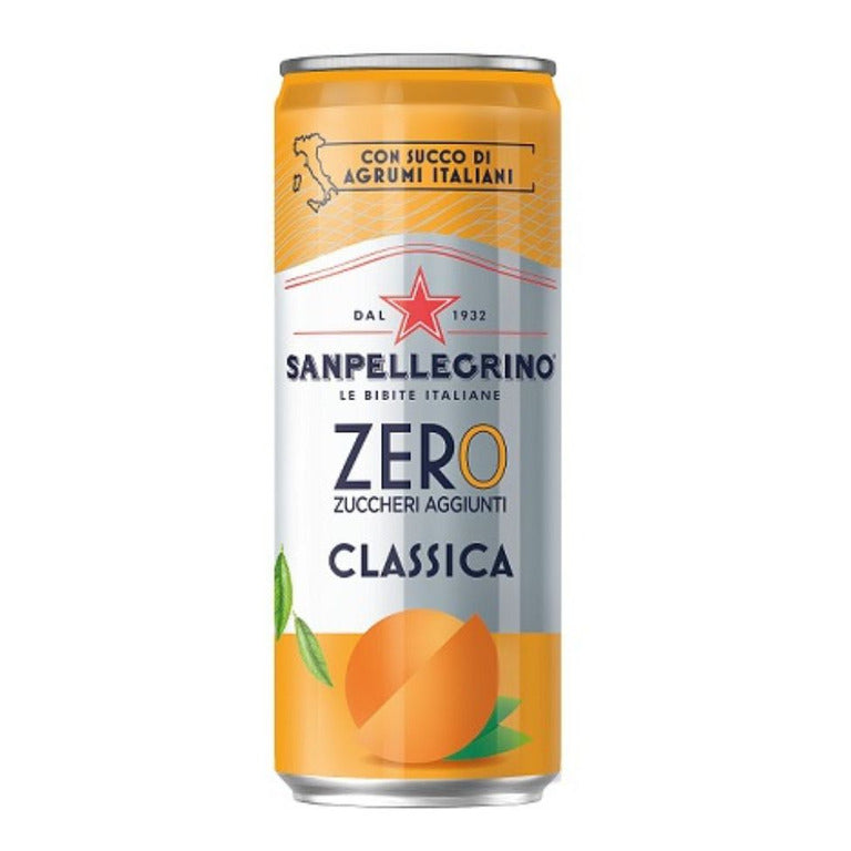 SANPELLEGRINO ARANCIATA ZERO 33 CL (24 pz) LATTINA
